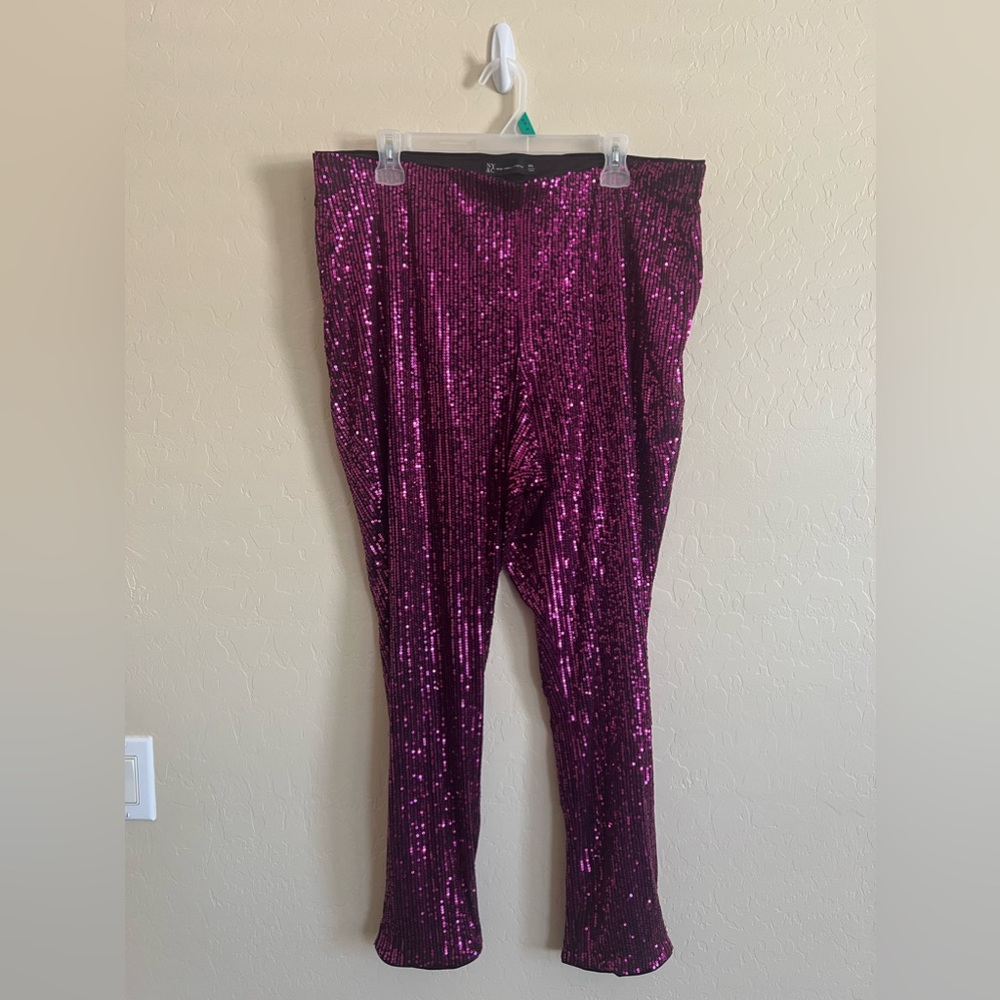 Brand New Sequin Capri Pants